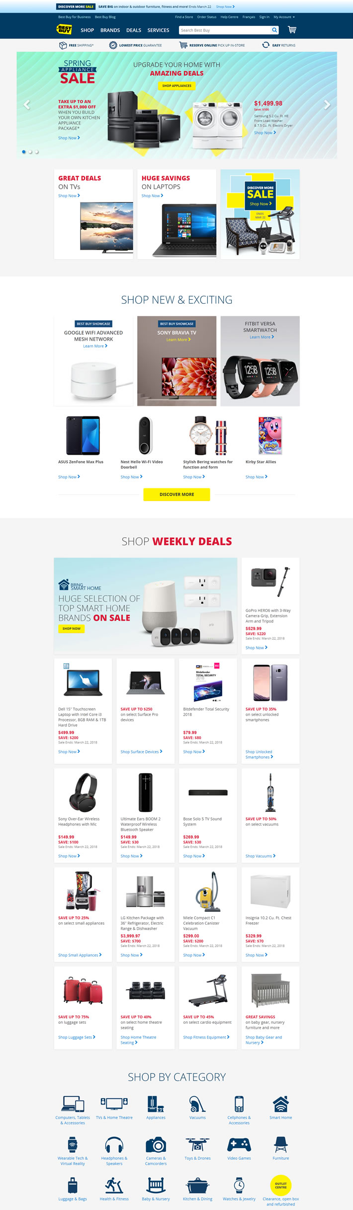 Exclusive Reveal of Best Buy Canada's Online Promotion Page: Multi-category Discounts and Value-added Services Await You!
