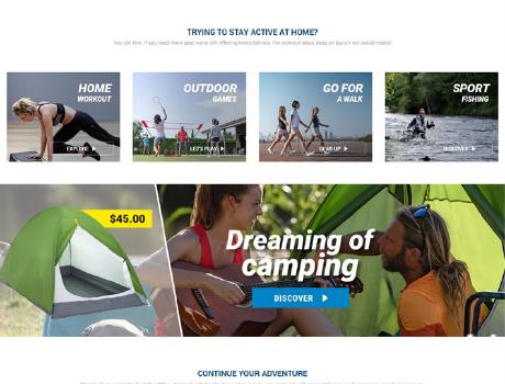 Analysis of Decathlon Canada's official website failed, but the treasure contents can still be speculated. Come and explore!