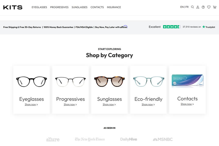 KITS.ca, a Canadian eyewear e-commerce platform, is having a big spring sale! It can meet all your needs for affordable and well - known brand contact lenses.
