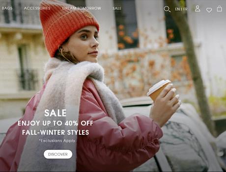 The spring and summer sale on the Canadian Maje official website offers up to 50% off. Hurry up and grab the deals!