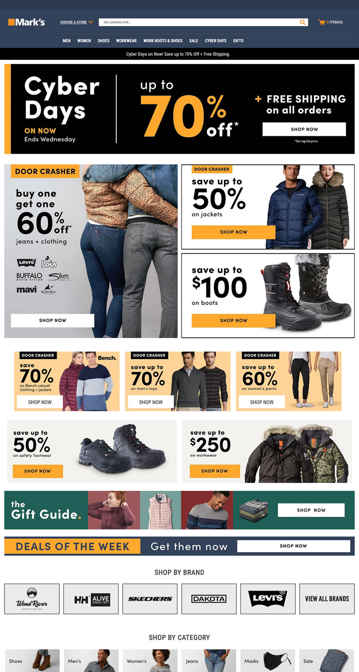 Unveiling the Official Website of Mark's Stores in Canada: Abundant Discounts, Wide Range of Brands, and Super Cost-effective Shopping