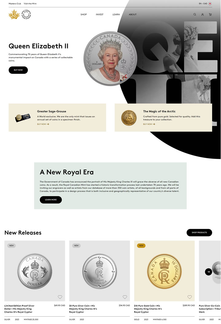 2025: Uncover the Treasure Coins and Sets on the Royal Canadian Mint's Official Website