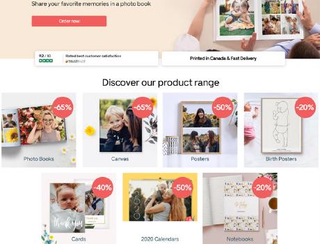 Optimalprint, a Canadian e-commerce platform, is having a big promotion on customized gifts. Hurry up to pick special presents!