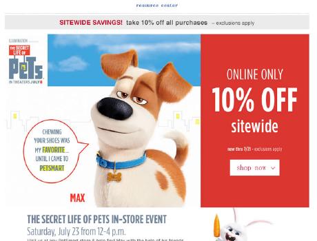 Don't miss out! It's a once - a - year event! PetSmart official website is having a huge promotion on pet supplies with stacked discounts and tons of benefits!