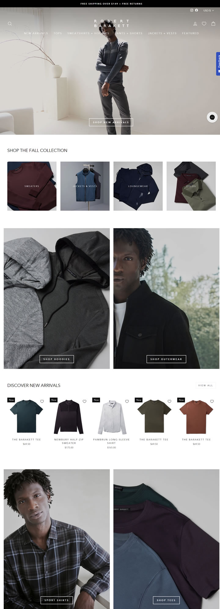 Unveiling the Mid - to High - End Men's Casual Clothing on Robert Barakett's Official Website