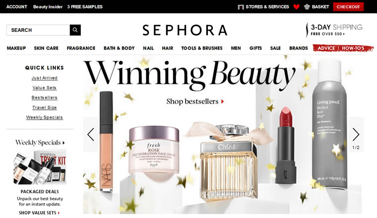 Shop at Sephora Canada's official website. Don't miss these beauty must - haves!