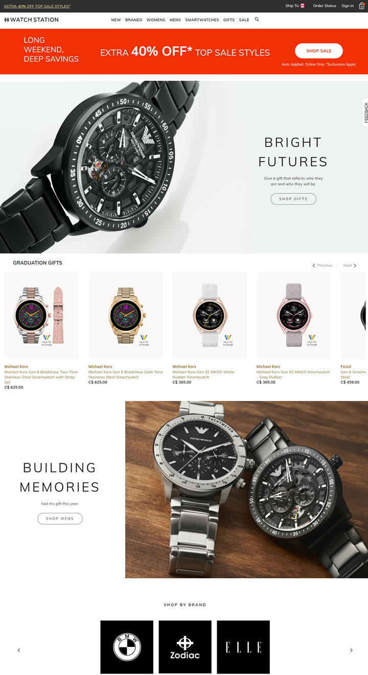 Don't Panic If Web Page Parsing Fails: A Guide to Inferring the Type and Content of Canadian English Watch Websites from URLs