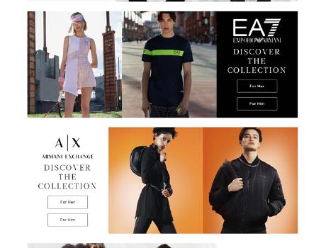 Unveiling the Page Anomaly on the Armani US Official Website and a Shopping Navigation Guide