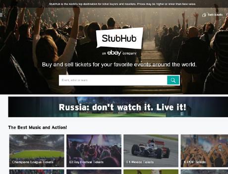 StubHub: Your One-Stop Global Ticket Marketplace for All Popular Event Tickets