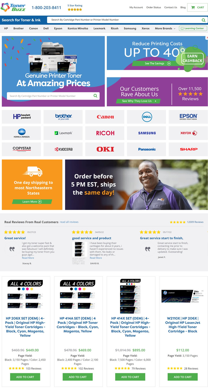 Toner Buzz Website: A Treasure Trove of Low - cost and Authentic Printer Cartridges to Help You Reduce Costs