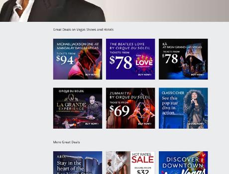 Vegas.com: Plan Your Las Vegas Trip for Accommodation, Dining and Entertainment in One Stop and Start an Amazing Journey